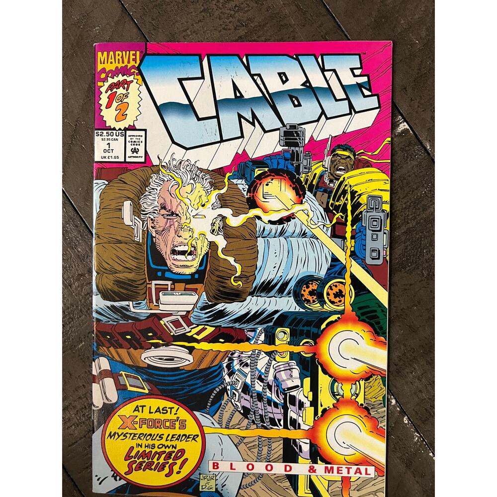 VINTAGE 1992 Marvel "CABLE" #1 - M Unopened - FIRST ISSUE!
